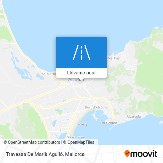 Mapa Travessa De Marià Aguiló