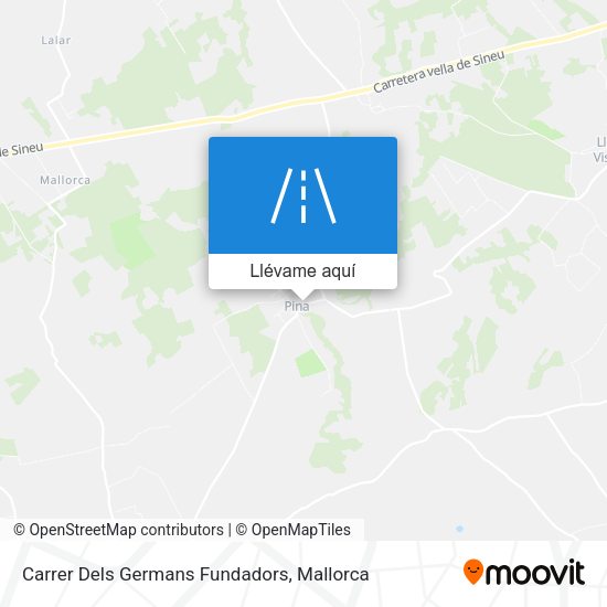 Mapa Carrer Dels Germans Fundadors