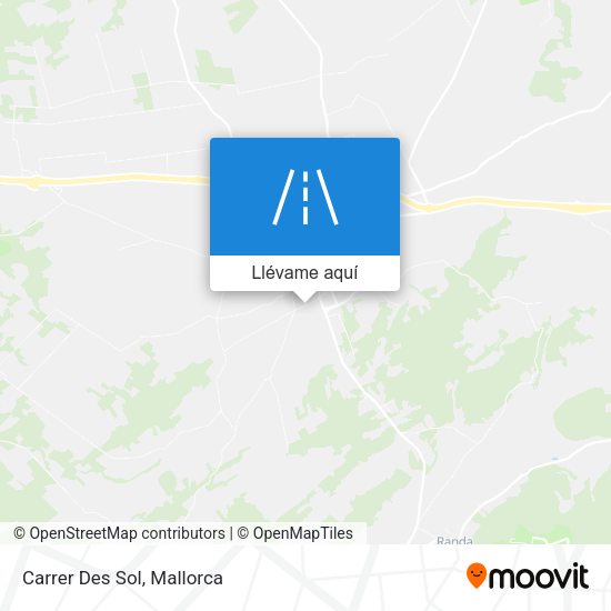 Mapa Carrer Des Sol