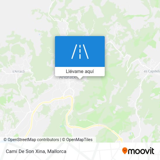 Mapa Camí De Son Xina
