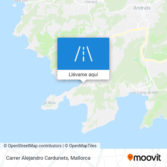 Mapa Carrer Alejandro Cardunets