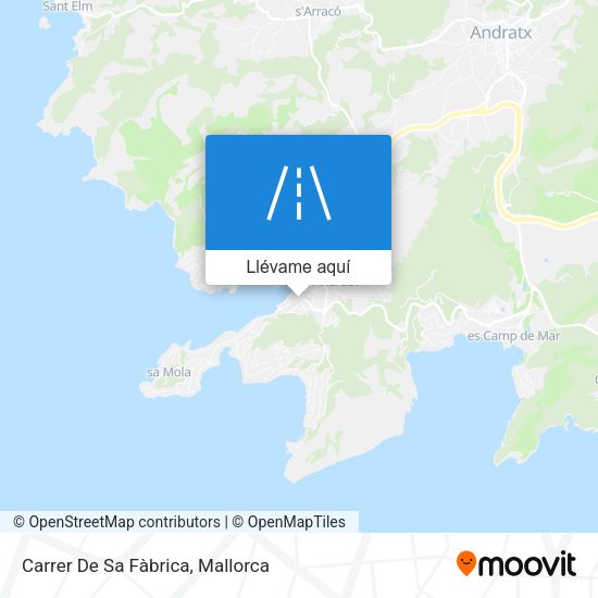 Mapa Carrer De Sa Fàbrica