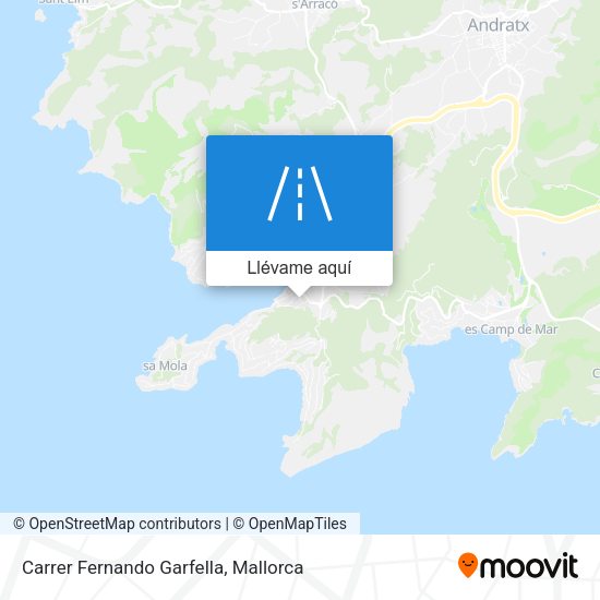 Mapa Carrer Fernando Garfella