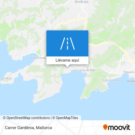 Mapa Carrer Gardènia