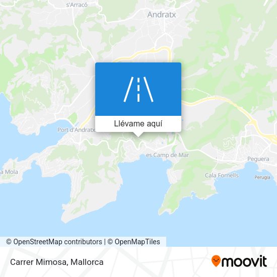 Mapa Carrer Mimosa