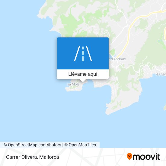 Mapa Carrer Olivera