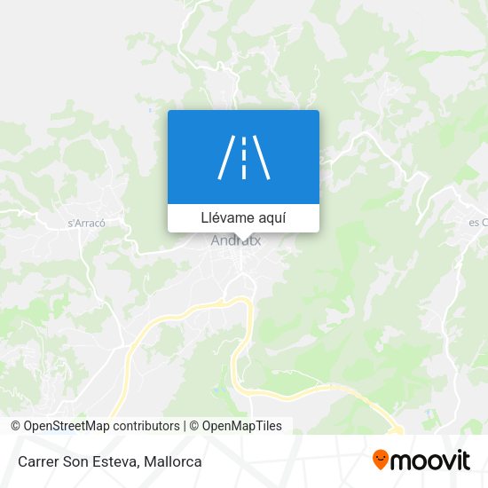 Mapa Carrer Son Esteva