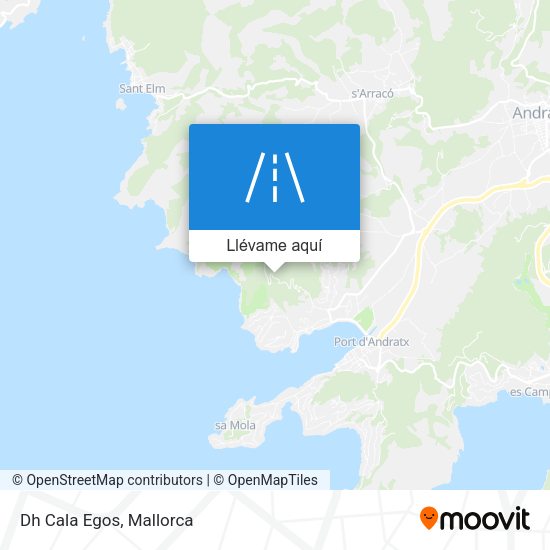 Mapa Dh Cala Egos