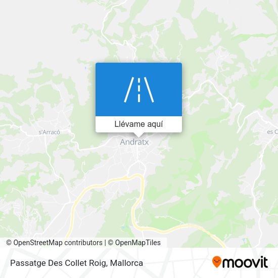 Mapa Passatge Des Collet Roig