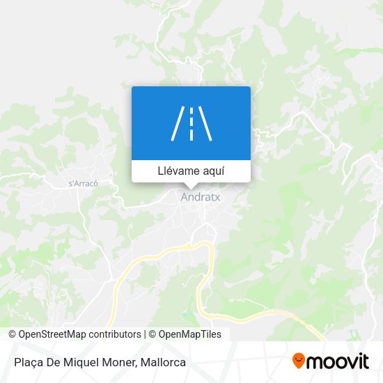 Mapa Plaça De Miquel Moner