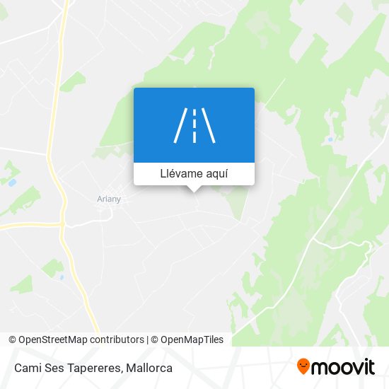 Mapa Cami Ses Tapereres