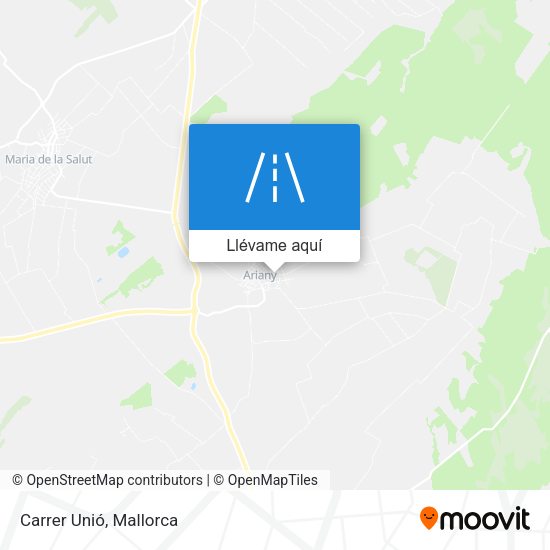 Mapa Carrer Unió