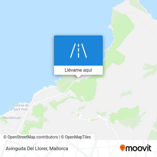 Mapa Avinguda Del Llorer