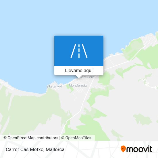 Mapa Carrer Cas Metxo