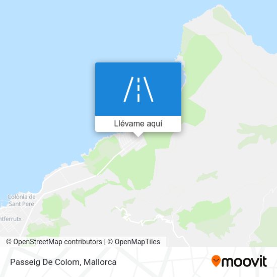Mapa Passeig De Colom