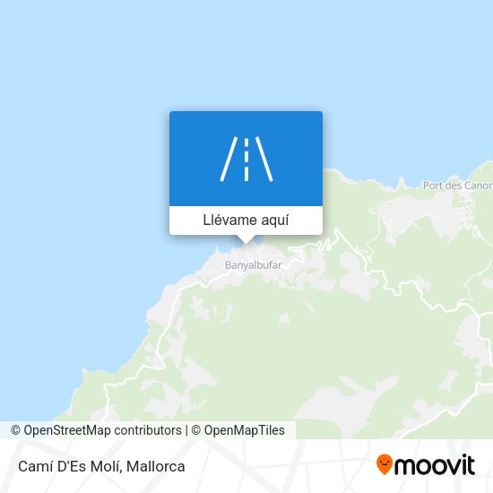 Mapa Camí D'Es Molí