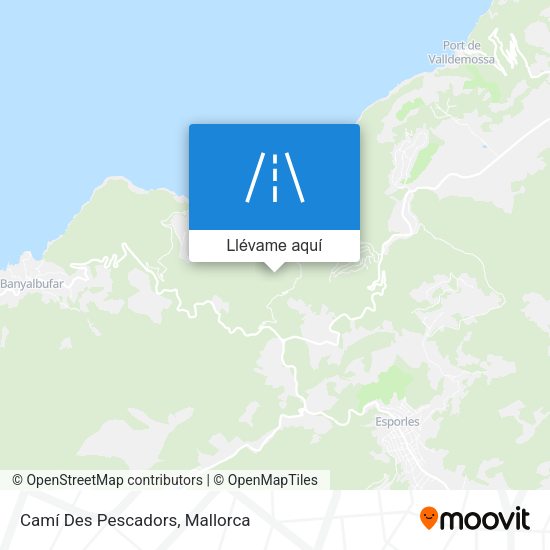 Mapa Camí Des Pescadors