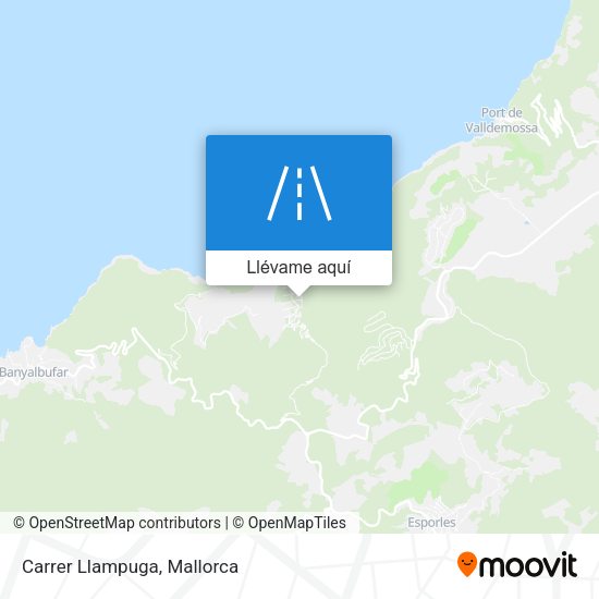 Mapa Carrer Llampuga