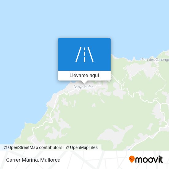 Mapa Carrer Marina