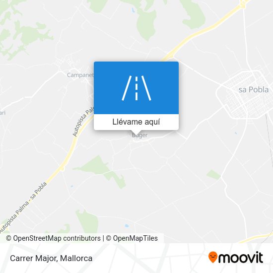 Mapa Carrer Major