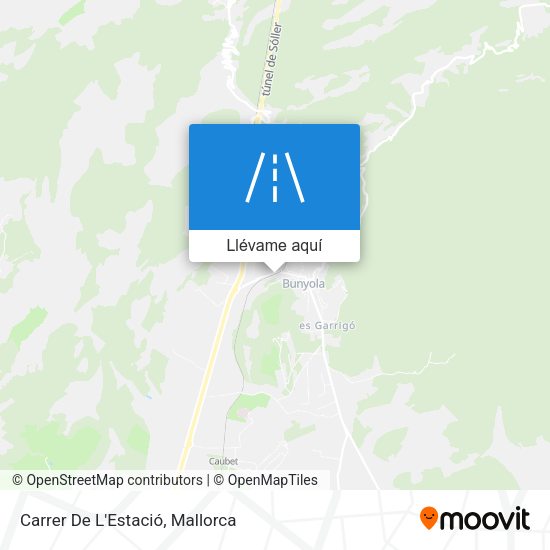 Mapa Carrer De L'Estació