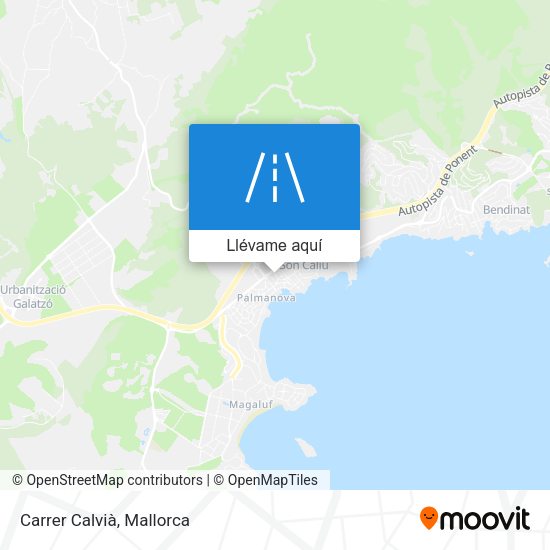 Mapa Carrer Calvià