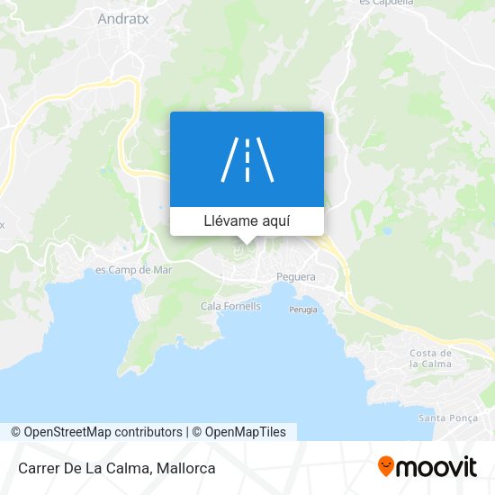 Mapa Carrer De La Calma