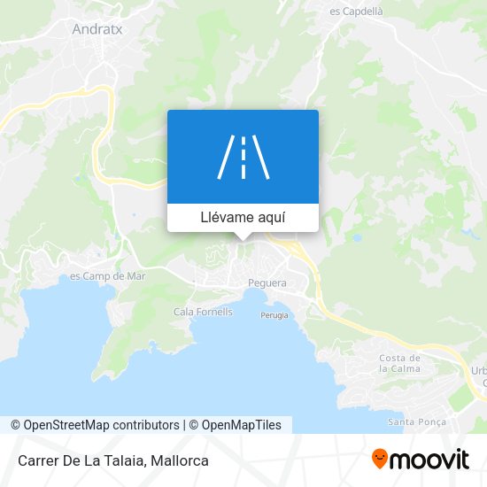 Mapa Carrer De La Talaia