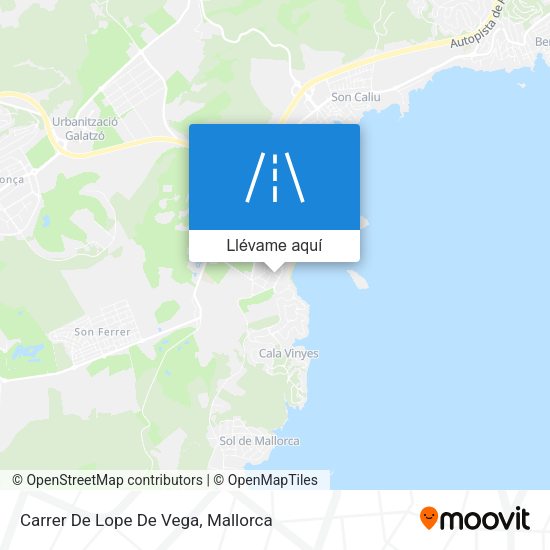 Mapa Carrer De Lope De Vega