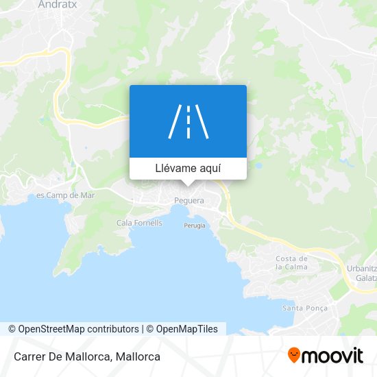 Mapa Carrer De Mallorca