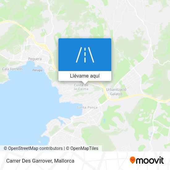 Mapa Carrer Des Garrover