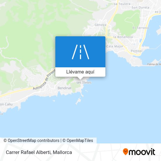 Mapa Carrer Rafael Alberti