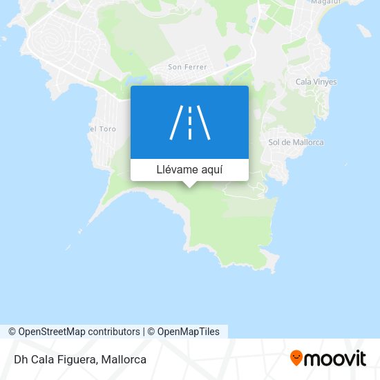 Mapa Dh Cala Figuera