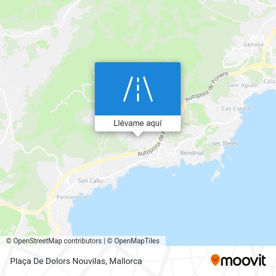Mapa Plaça De Dolors Nouvilas