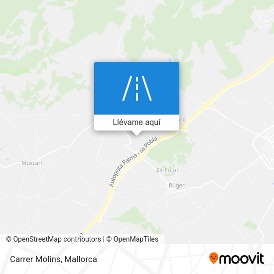 Mapa Carrer Molins