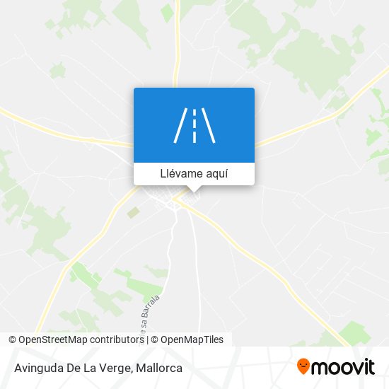 Mapa Avinguda De La Verge
