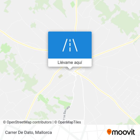 Mapa Carrer De Dato