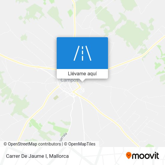 Mapa Carrer De Jaume I