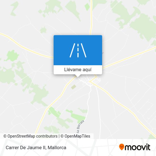 Mapa Carrer De Jaume II