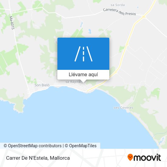 Mapa Carrer De N'Estela