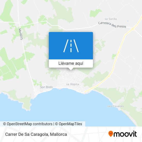 Mapa Carrer De Sa Caragola
