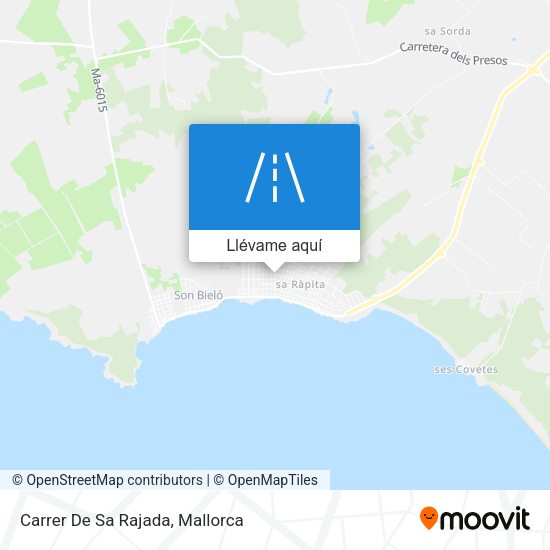Mapa Carrer De Sa Rajada