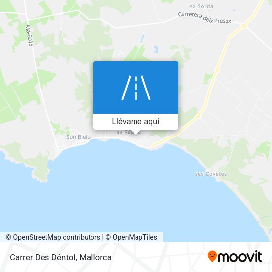 Mapa Carrer Des Déntol