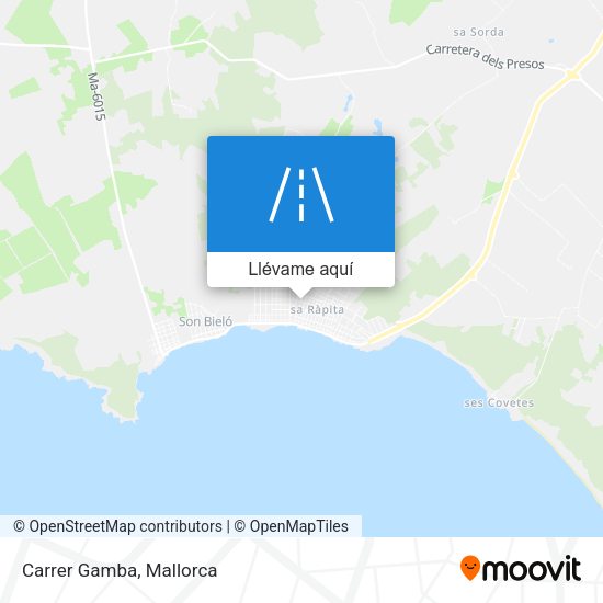 Mapa Carrer Gamba