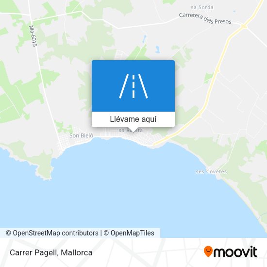 Mapa Carrer Pagell