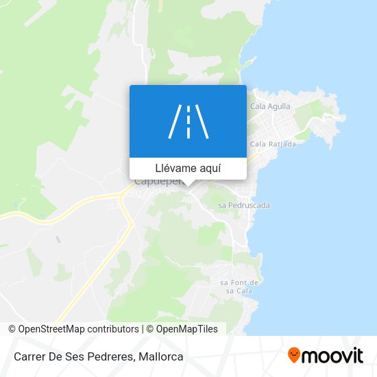 Mapa Carrer De Ses Pedreres