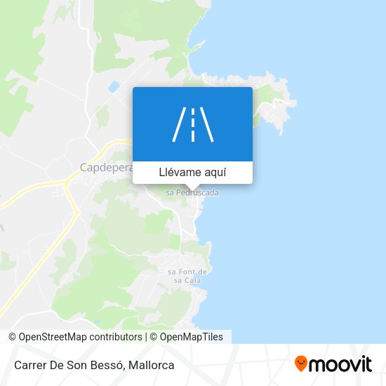 Mapa Carrer De Son Bessó