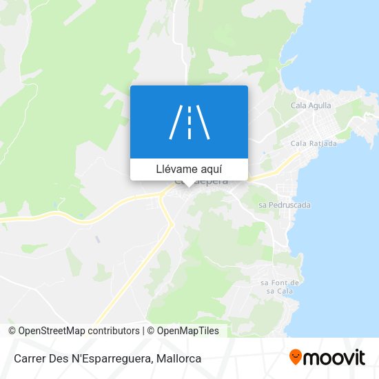 Mapa Carrer Des N'Esparreguera