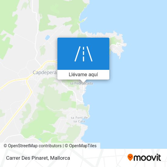 Mapa Carrer Des Pinaret
