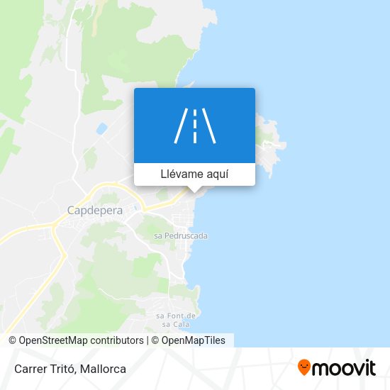 Mapa Carrer Tritó